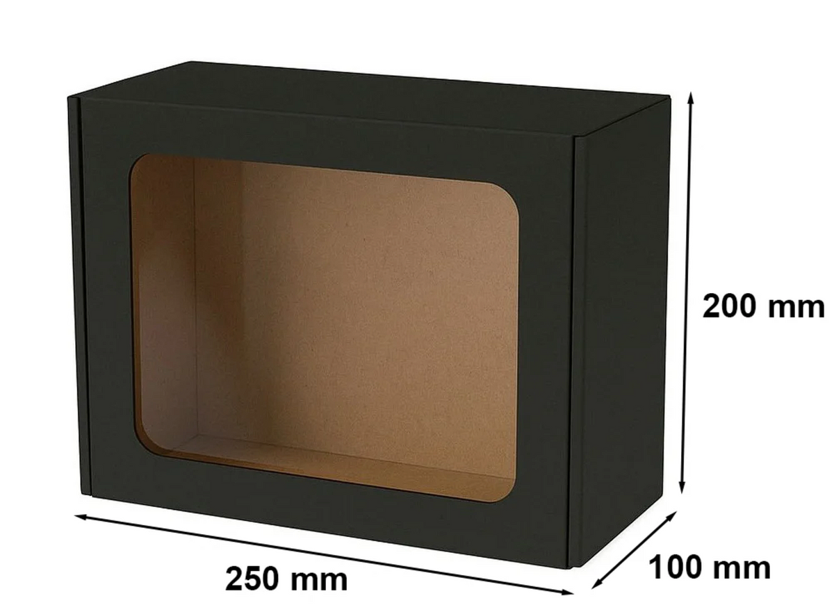 Pudełko Czarne Box - Duże