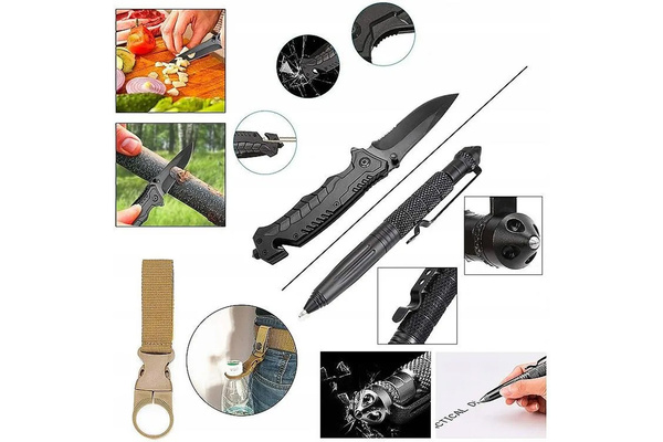 ZESTAW SURVIVALOWY 14 Narzędzi NIEZBĘDNIK Prezent na Święta z GRAWEREM