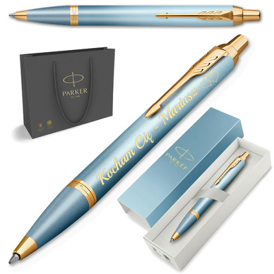 Długopis Parker IM Rituals GT Pozłacany z GRAWEREM Prezent dla Dziewczyny