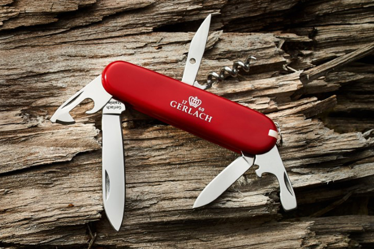 Scyzoryk Wielofunkcyjny Gerlach 12 funkcji z Grawerem Prezent Świąteczny