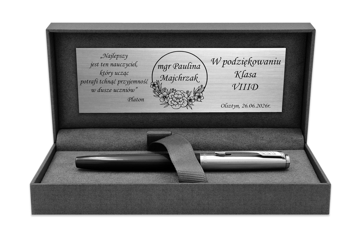 Pióro Wieczne Parker Jotter 60 Czarne z GRAWEREM na Prezent PRESTIGE