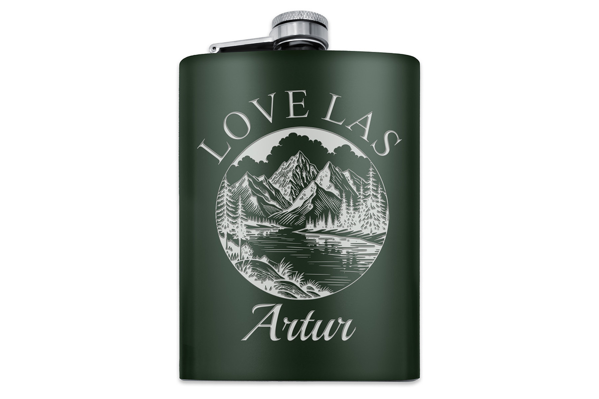 Zestaw Premium Piersiówka 270 ml Scyzoryk Etui + Kieliszek dla Żołnierza