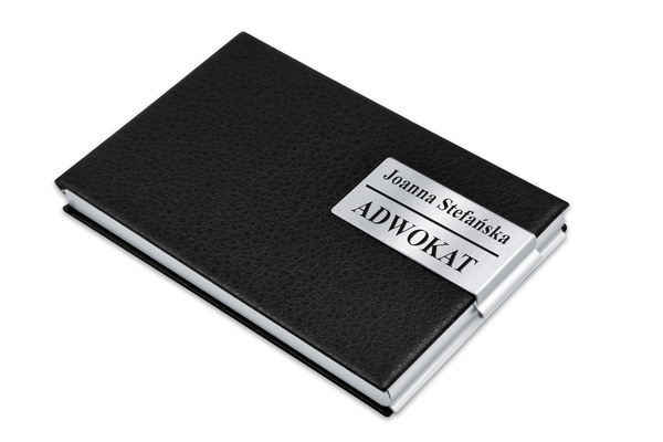 Wizytownik Skórzany z GRAWEREM Gratis Elegancki dla Szefa W5