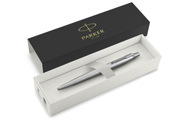 Parker Jotter CT Grawer Długopis Prezent dla Taty Premium Steel Elegancki