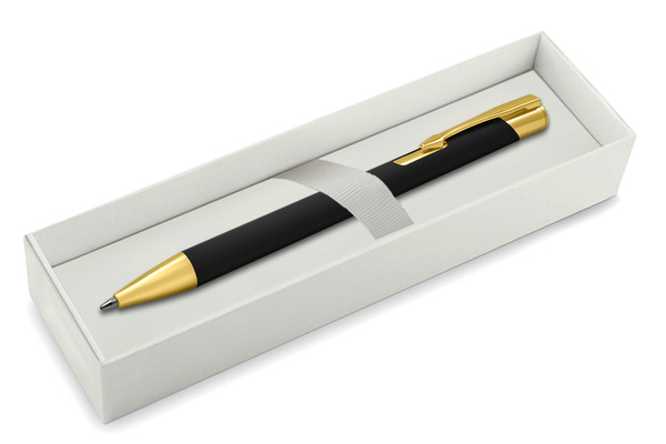 Długopis z GRAWEREM Czarny Prezent dla Nauczyciela Ucznia Wychowawcy