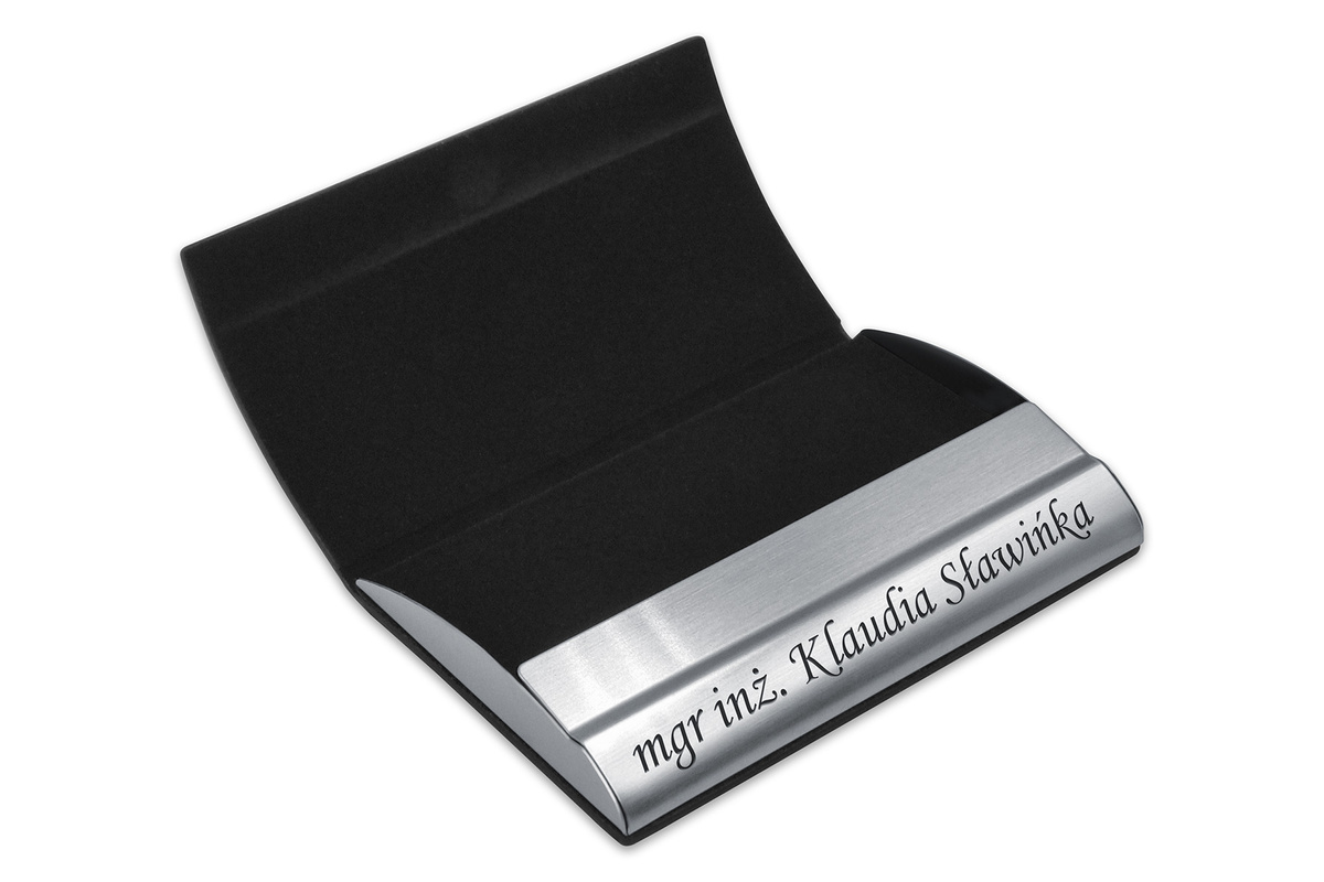 Zestaw Prezentowy Długopis i Pióro Kulkowe + Wizytownik z GRAWEREM