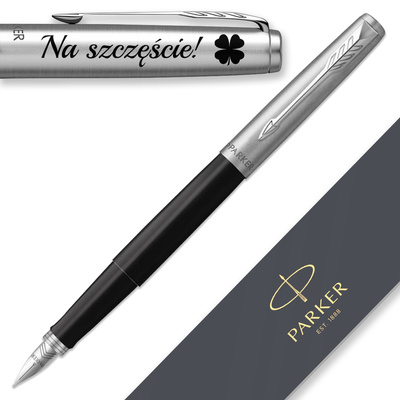 Pióro Wieczne Parker Jotter 60 Czarne z GRAWEREM Prezent dla Męża Chłopaka