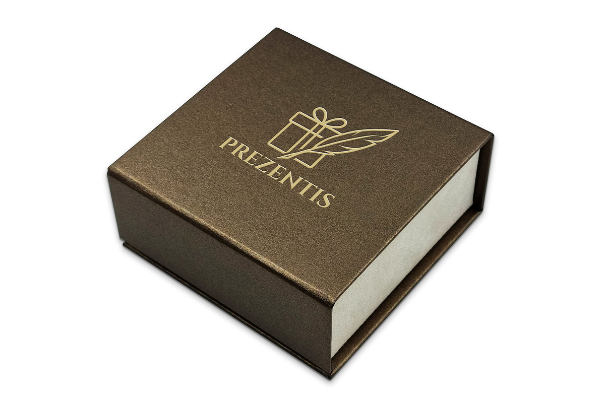 Brelok do Kluczy z GRAWEREM Zdjęcia Stalowy Srebrny Pudełko Premium