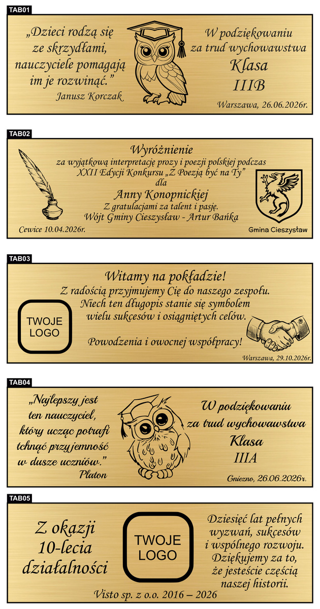 Długopis z GRAWEREM Zielony Prezent dla Nauczyciela Ucznia Wychowawcy