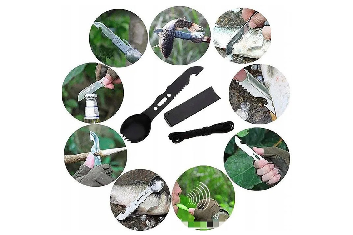 ZESTAW SURVIVALOWY 14 Narzędzi NIEZBĘDNIK Prezent na Święta z GRAWEREM