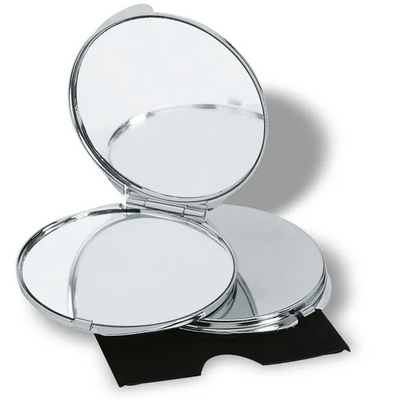 Lusterko do Makijażu Stalowe