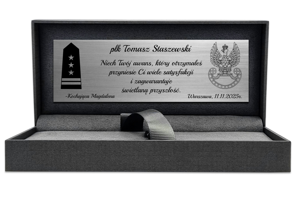 Pudełko Parker PRESTIGE z Grawerowaną Tabliczką na Długopis Pióro