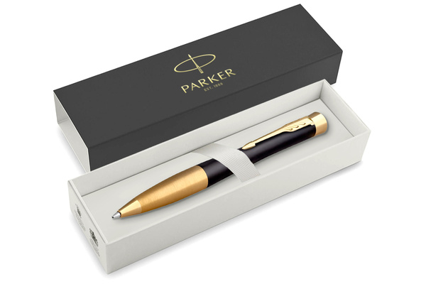 Długopis Parker Urban GT Muted Black Pozłacany - GRAWER dla Współpracownika