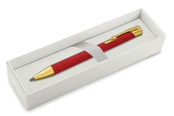 Długopis z GRAWEREM Czerwony Prezent dla Nauczyciela Ucznia Wychowawcy