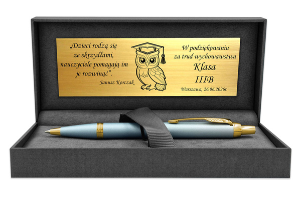 Długopis Parker IM Rituals GT Pozłacany z GRAWEREM na Prezent dla Mamy