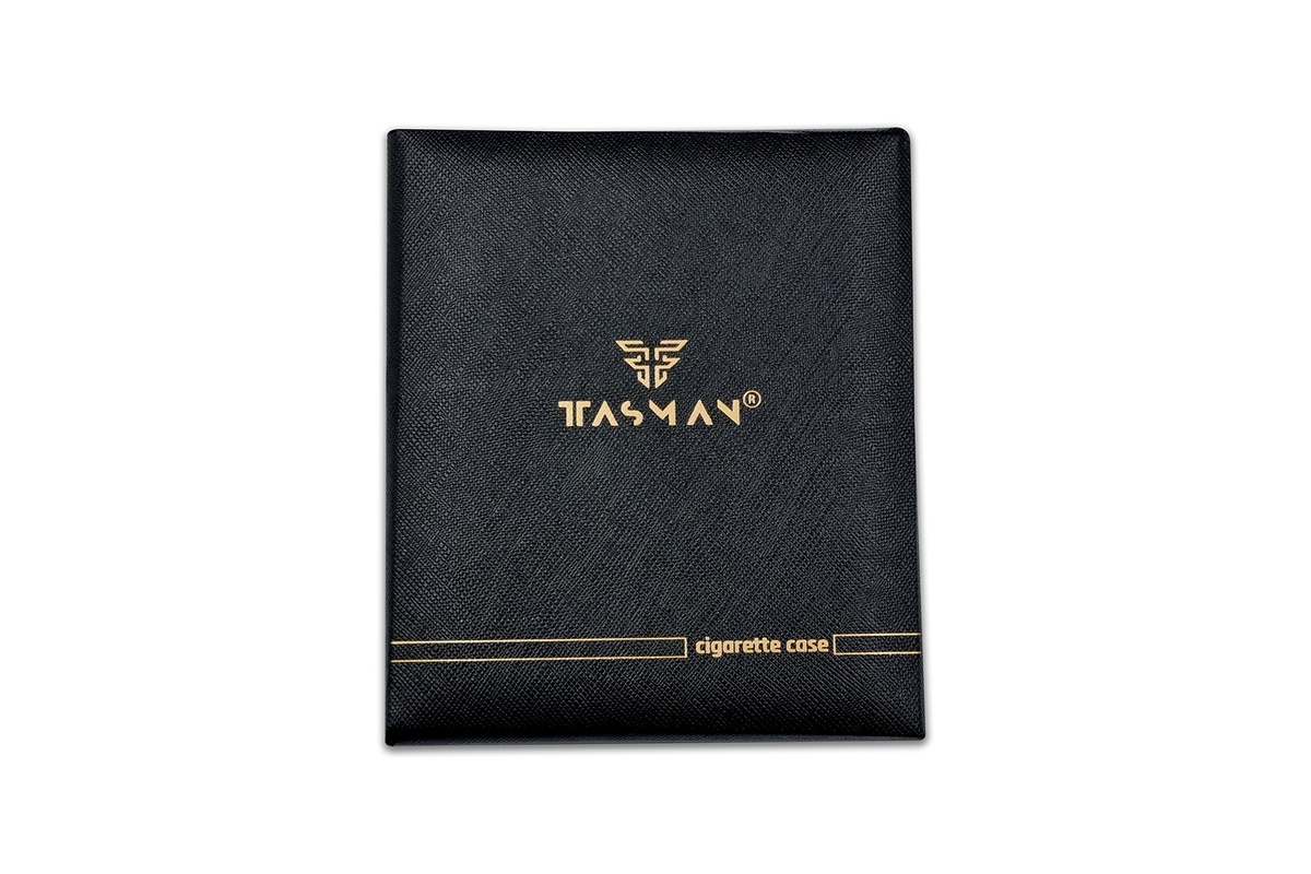 Stalowa Papierośnica Tasman z Grawerem – Prezent dla Taty Chłopaka RET