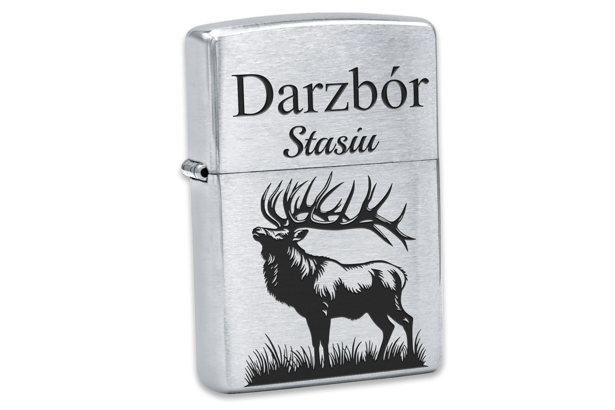 Zapalniczka Benzynowa Zippo Z200 z GRAWEREM Prezent dla Chłopaka Męża