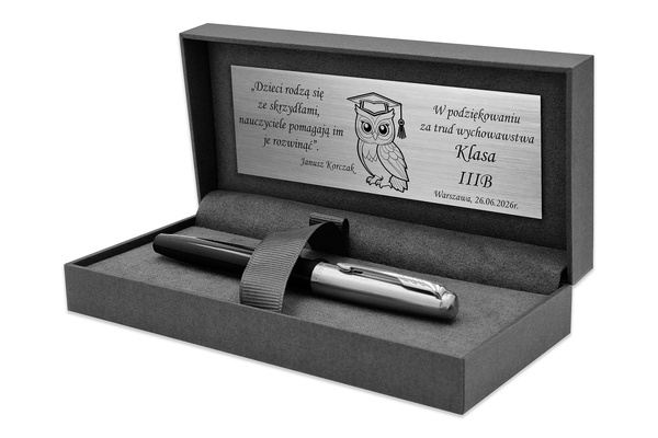 Pióro Wieczne Parker Jotter 60 Czarne z GRAWEREM na Prezent PRESTIGE
