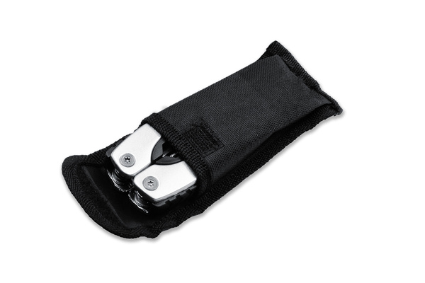 Zestaw Prezentowy Piersiówka Okrągła + Mulitool Srebrny + Latarka GRAWER