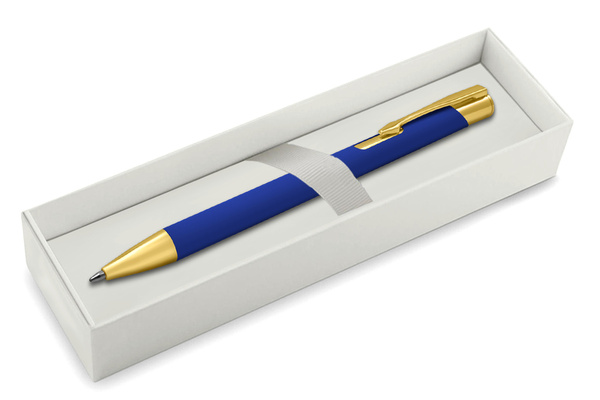 Długopis z GRAWEREM Granatowy Prezent dla Nauczyciela Ucznia Wychowawcy