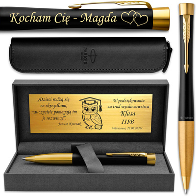 Długopis Parker Urban GT Pozłacany z ETUI i GRAWEREM - Idealny Prezent