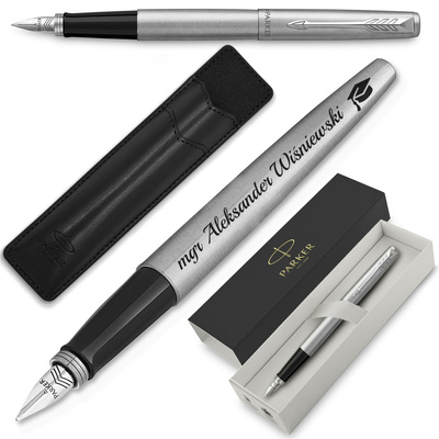 Pióro Wieczne Parker Jotter CT z ETUI Black i GRAWEREM Prezent dla Brata