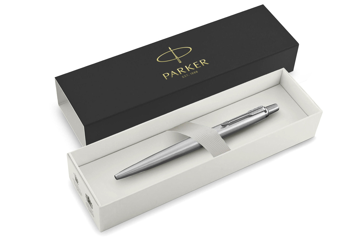 Parker Jotter CT Grawer Długopis Prezent dla Taty Premium Steel Elegancki