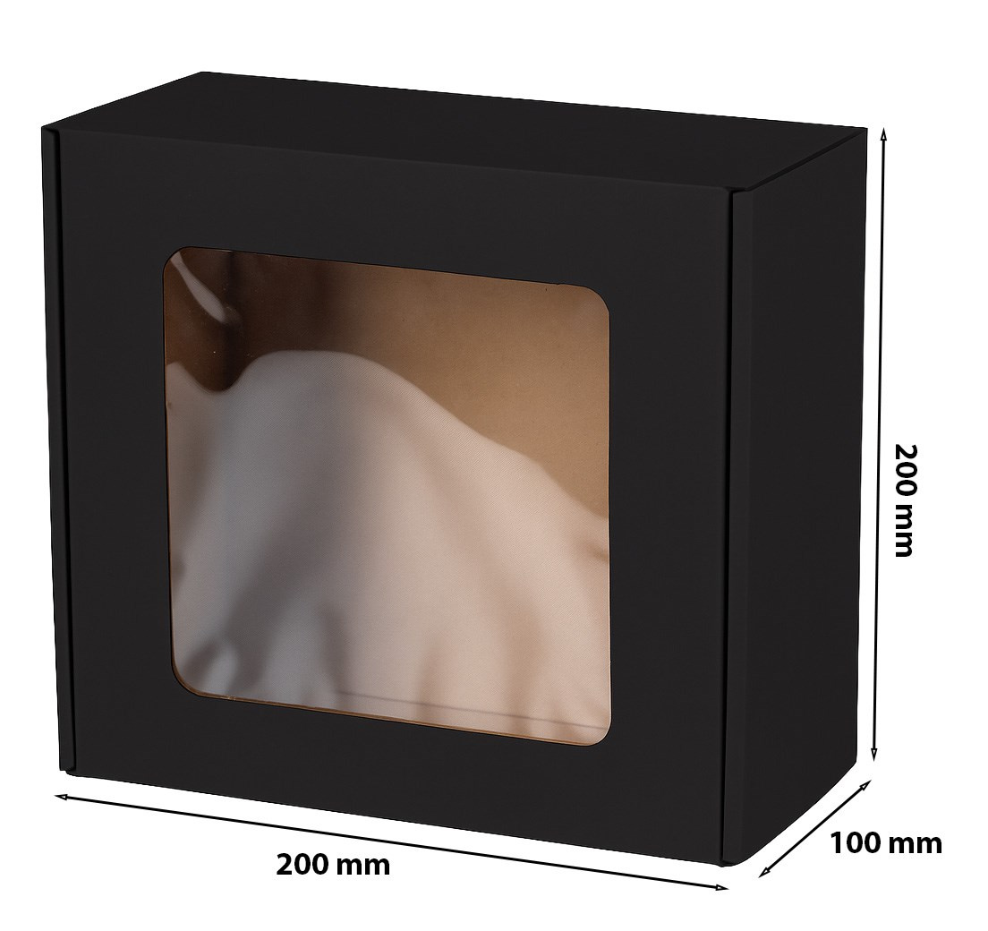 Pudełko Czarne Box - Średnie 