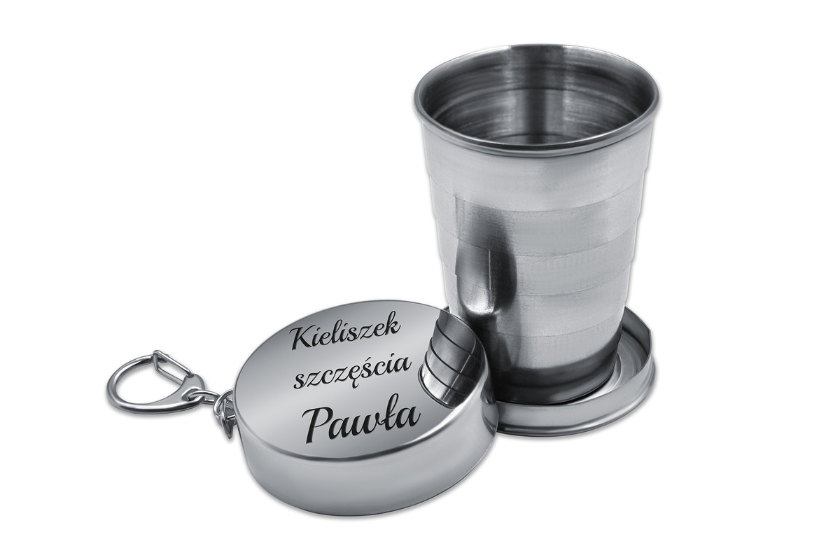 Zestaw Premium Piersiówka 270 ml Scyzoryk Etui + Kieliszek dla Żołnierza