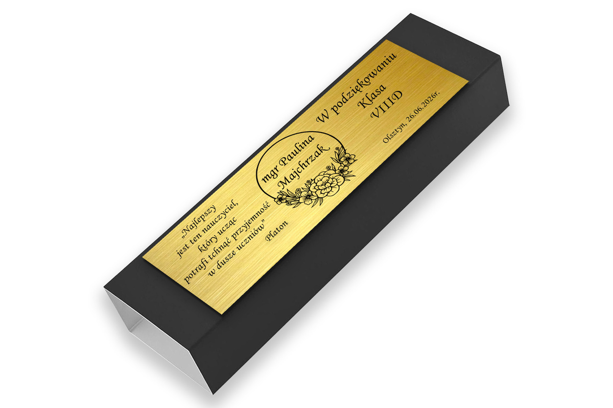 Długopis z GRAWEREM Zielony Elegancki Prezent dla Nauczyciela Wychowawcy