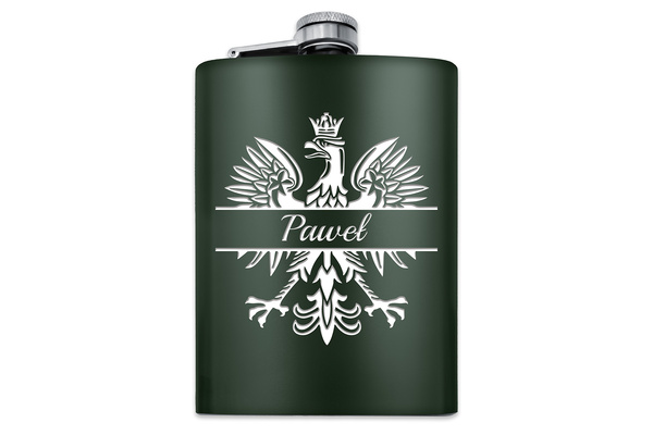 Zestaw Premium Piersiówka 270 ml Scyzoryk Etui + Kieliszek dla Żołnierza