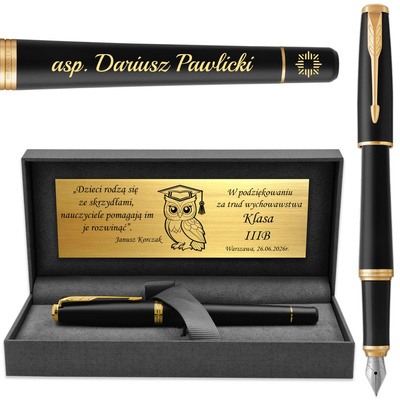 Pióro Wieczne Parker Urban GT Pozłacany z GRAWEREM PRESTIGE