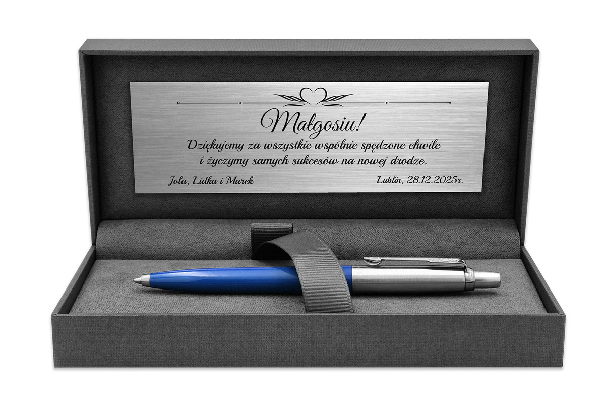 Długopis Parker Jotter 60 Niebieski z GRAWEREM na Prezent na Urodziny 
