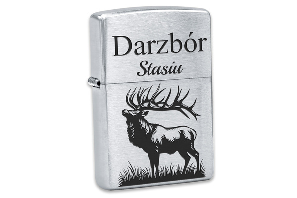 Zapalniczka Benzynowa Zippo Z200 z GRAWEREM Prezent dla Chłopaka Męża