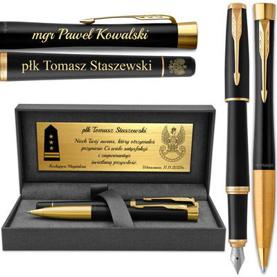 Pióro Wieczne i Długopis Parker Urban GT z GRAWEREM na Prezent PRESTIGE