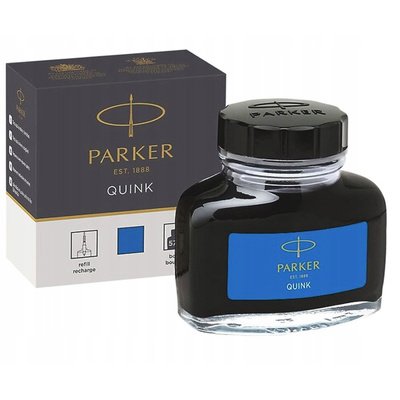 Atrament Butelkowy Parker do Pióra Wiecznego NIEBIESKI