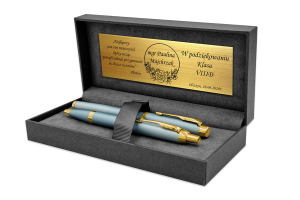 Pióro Wieczne i Długopis Parker IM Rituals GT z ETUI i GRAWEREM PRESTIGE