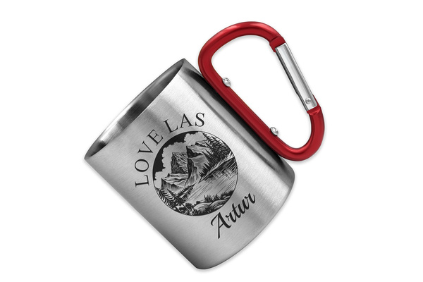 Zestaw Świąteczny Scyzoryk Gerlach 12 funkcji + Kubek Stalowy z Grawerem 