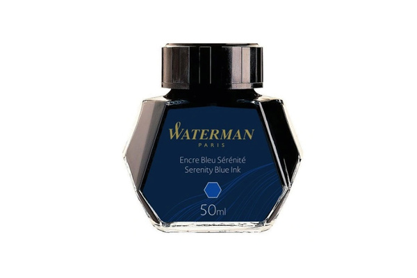 Atrament Butelkowy Waterman do Pióra Wiecznego Niebieski