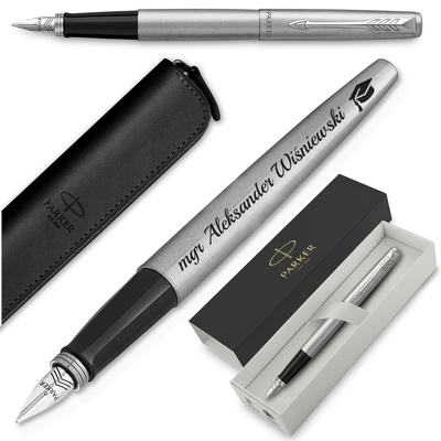 Pióro Wieczne Parker Jotter CT z ETUI i GRAWEREM Prezent dla Nauczyciela