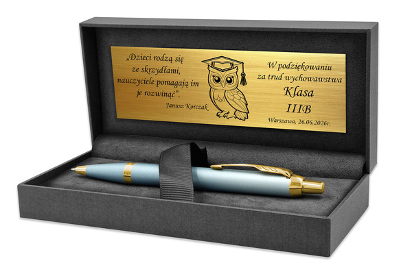 Długopis Parker IM Rituals GT Pozłacany z GRAWEREM na Prezent dla Mamy