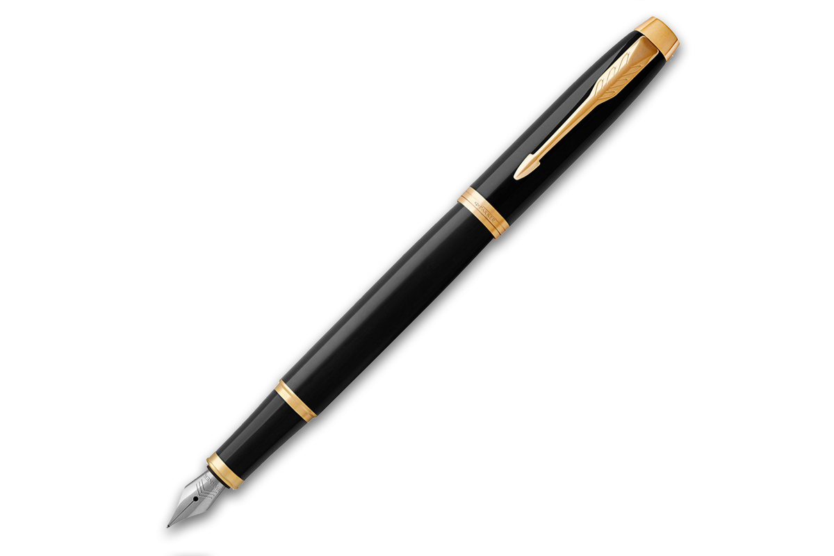 Pióro Wieczne Parker IM Czarne GT z Etui i GRAWEREM Prezent dla Lekarza