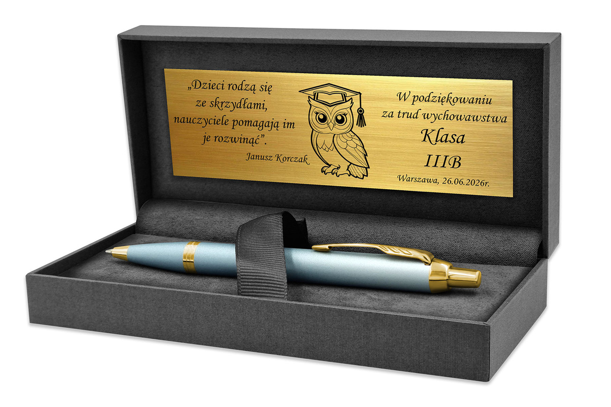Długopis Parker IM Rituals GT Pozłacany z GRAWEREM na Prezent dla Mamy
