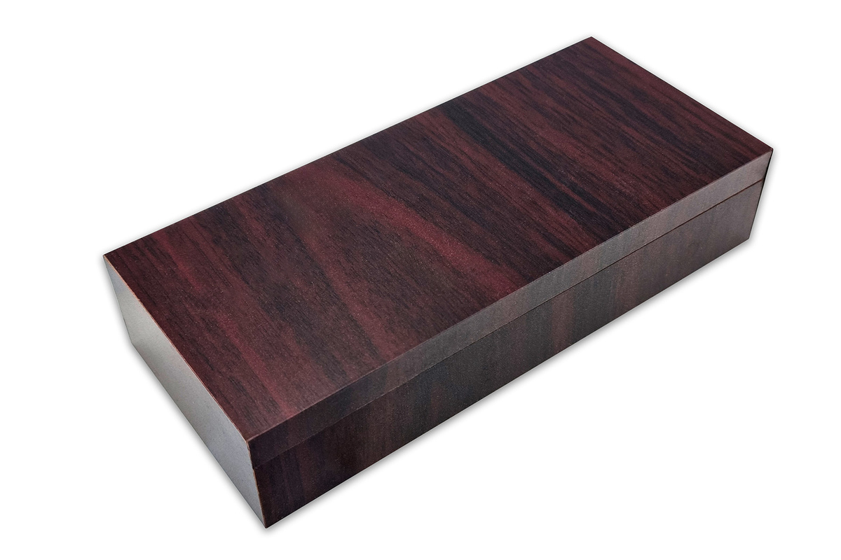 Nóż Myśliwski Huntsman w Drewnianym Pudełko Prezent dla Taty Żołnierza