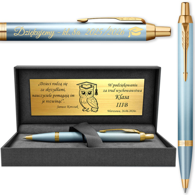 Długopis Parker IM Rituals GT Pozłacany z GRAWEREM na Prezent dla Mamy
