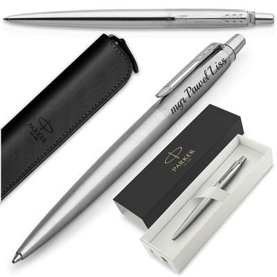 Długopis Parker Jotter CT z ETUI i GRAWEREM na Prezent dla Taty PREMIUM 