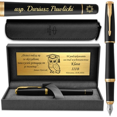 Pióro Wieczne Parker Urban GT z ETUI i GRAWEREM na Prezent PRESTIGE