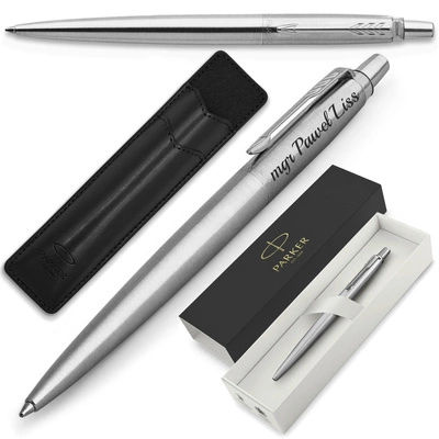 Długopis Parker Jotter CT z Etui Black i Grawerem - Idealny Prezent