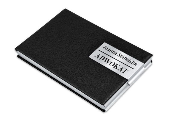 Wizytownik Skórzany z GRAWEREM Gratis Elegancki dla Szefa W5