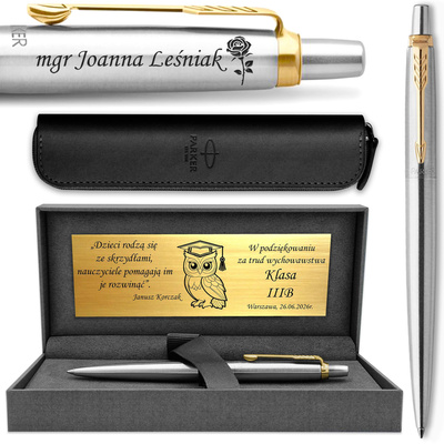 Długopis Parker Jotter GT z ETUI i GRAWEREM na Prezent PRESTIGE